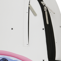 SPRAYGROUNDÂ® BACKPACK SHARK CENTRAL LIQUID CHROME BACKPACK