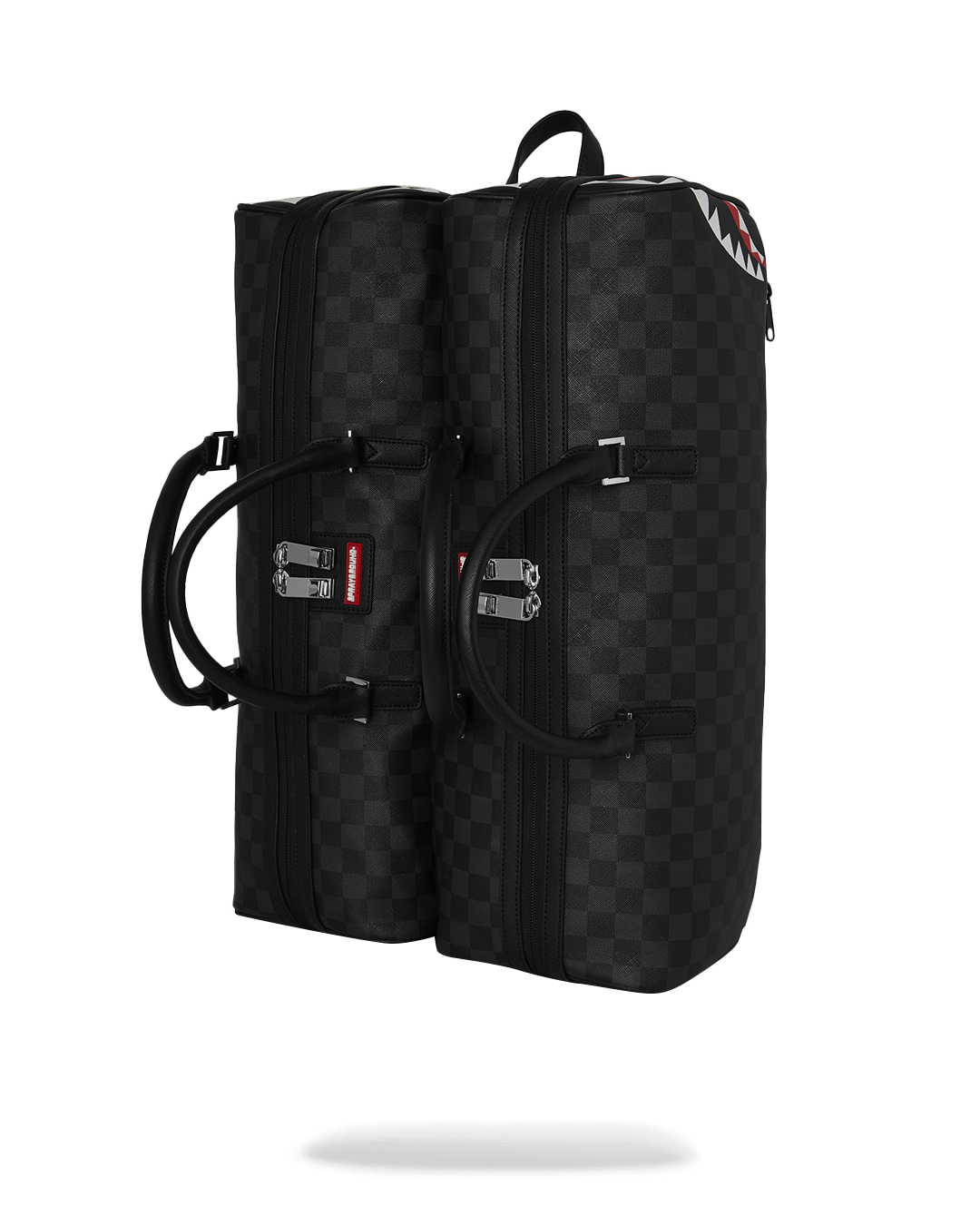 SPRAYGROUND® BACKPACK DOUBLE TROUBLE DOUBLE DUFFLE BACKPACK