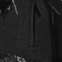 SPRAYGROUNDÂ® BACKPACK BLACK DENIM TEAR SHARK BACKPACK