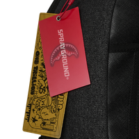 SPRAYGROUNDÂ® BACKPACK BLACK DENIM TEAR SHARK BACKPACK