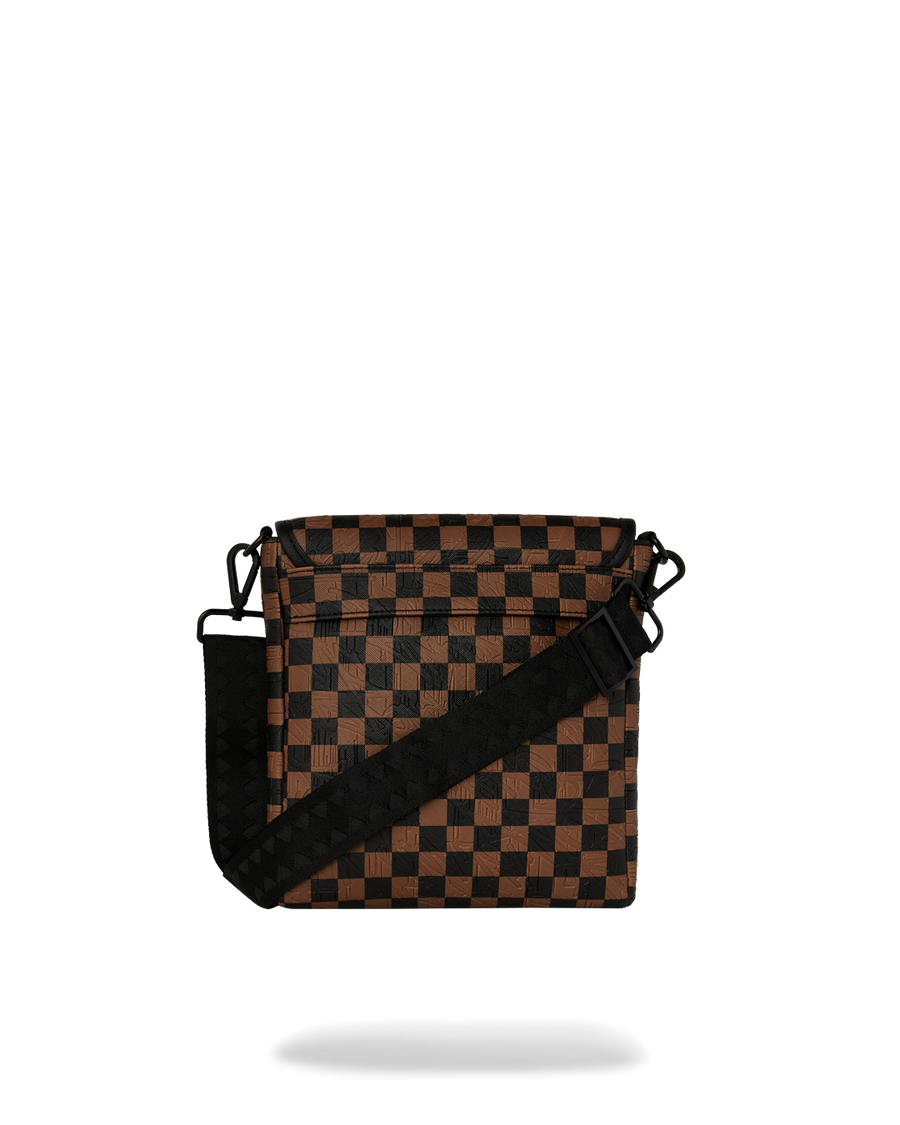 SPRAYGROUND® SLING CHECK 2 EMBOSS MESSENGER SLING