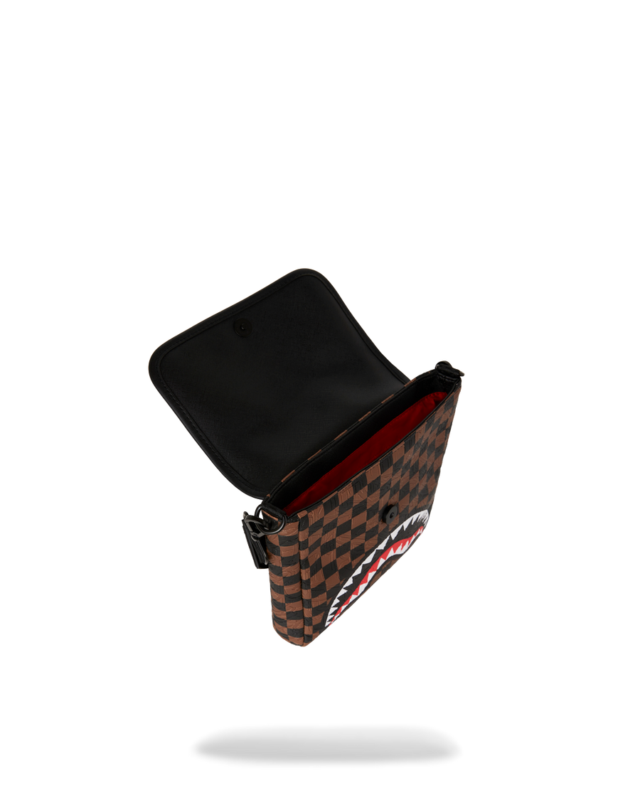 SPRAYGROUND® SLING CHECK 2 EMBOSS MESSENGER SLING