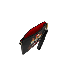 SPRAYGROUND® POUCHETTE BAG OF MONEY ON FIRE CROSSOVER CLUTCH