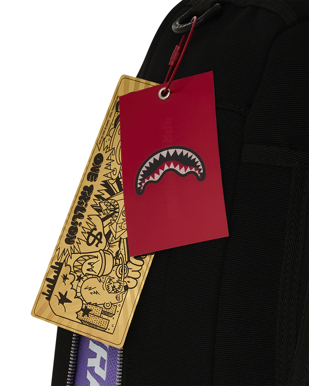 SPRAYGROUND® BACKPACK DENIM ZIPPER REVEAL BACKPACK