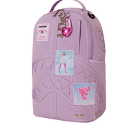 SPRAYGROUND® BACKPACK PURPLE CANVAS STITCH BACKPACK
