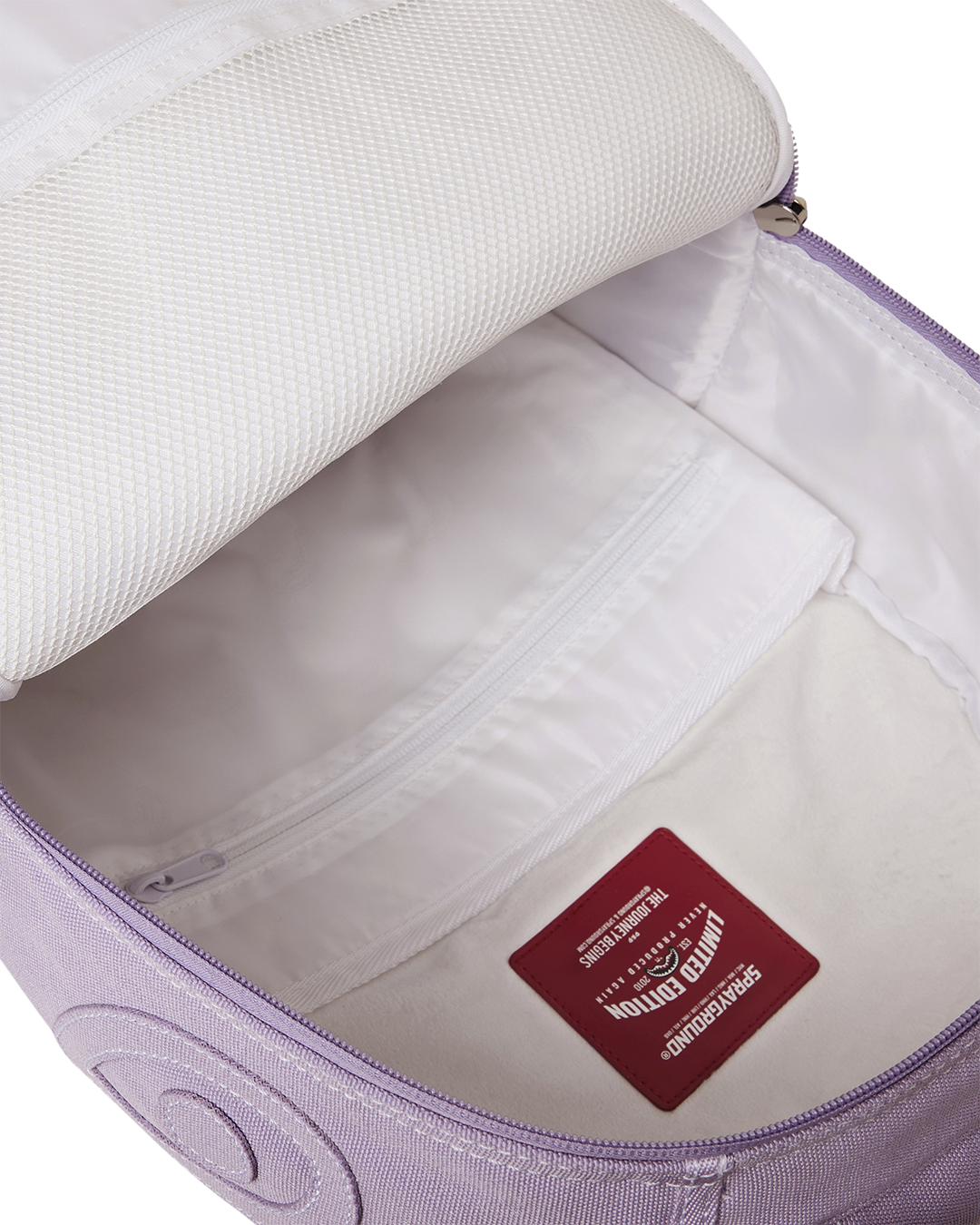SPRAYGROUND® BACKPACK PURPLE CANVAS STITCH BACKPACK