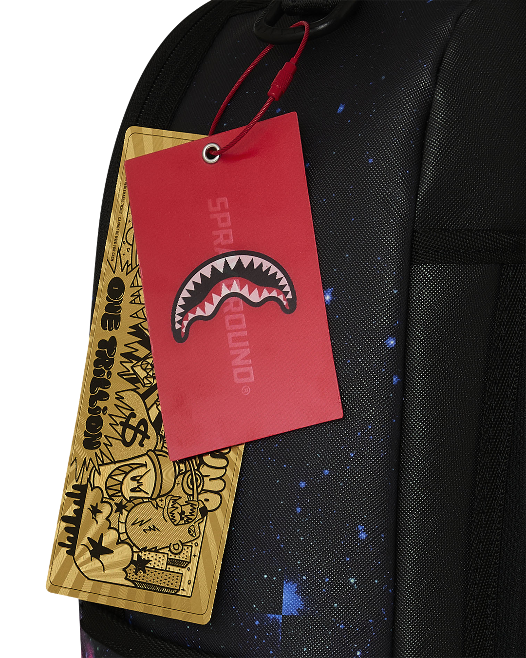 SPRAYGROUND® BACKPACK GALAXY LIPSTICK SHARK BACKPACK