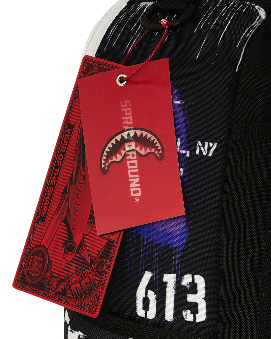 SPRAYGROUND® BACKPACK STENCIL SHARK ATTACK BACKPACK