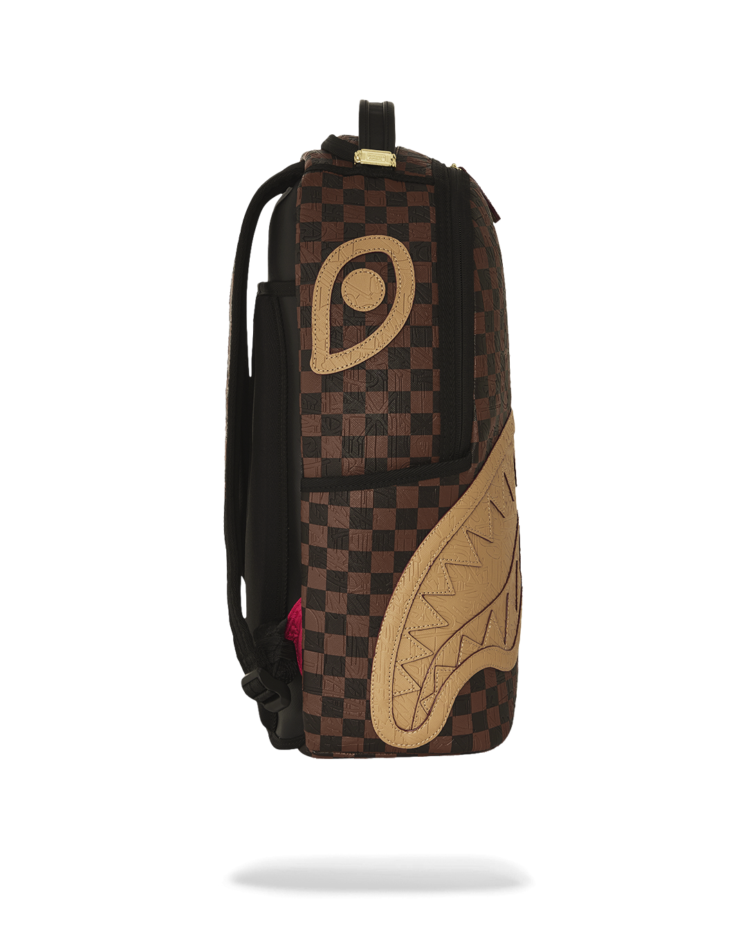 SPRAYGROUND® BACKPACK EMBOSSED CHECK BROWN BACKPACK