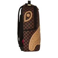 SPRAYGROUND® BACKPACK EMBOSSED CHECK BROWN BACKPACK