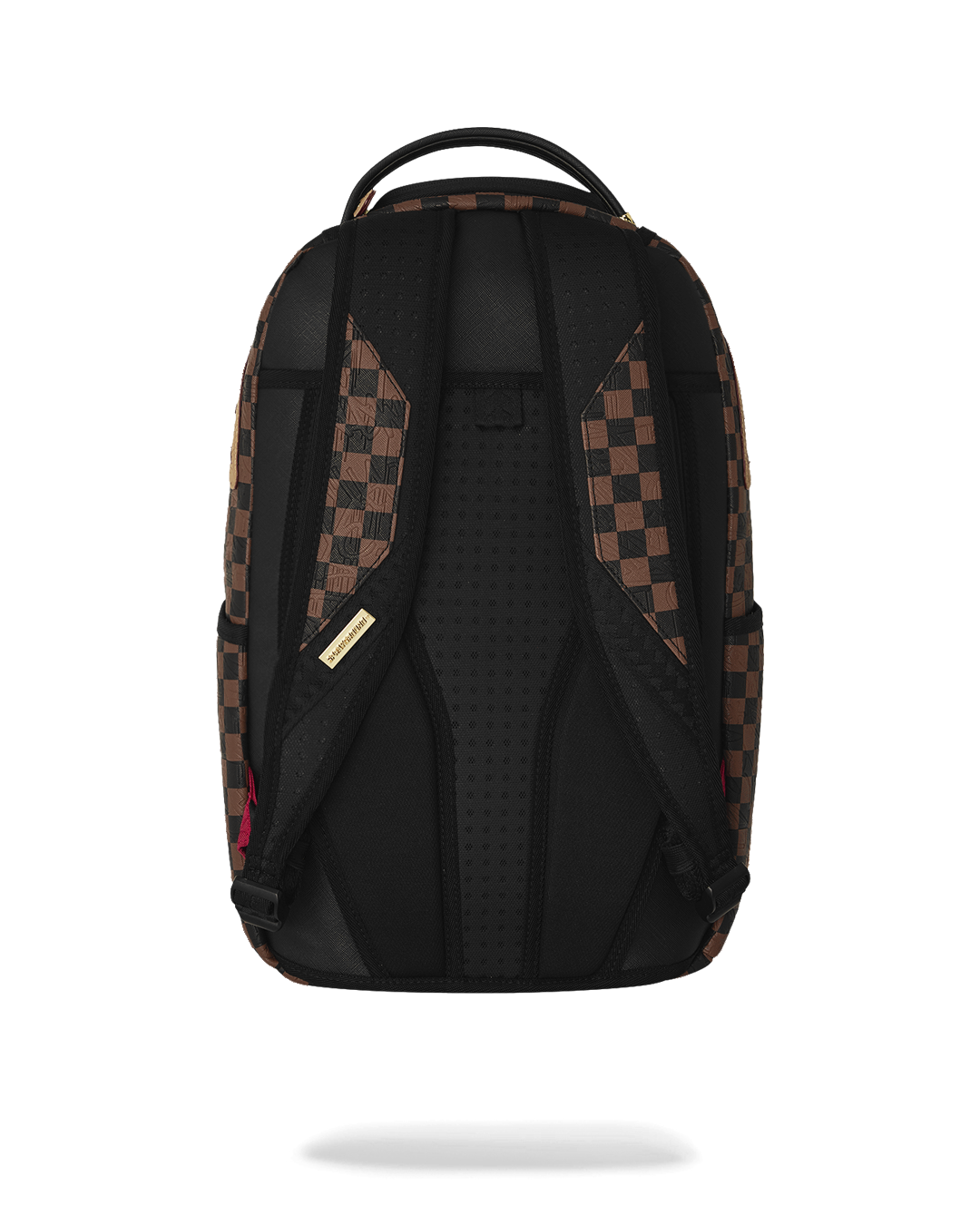 SPRAYGROUND® BACKPACK EMBOSSED CHECK BROWN BACKPACK
