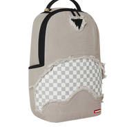 SPRAYGROUND® BACKPACK CREAM DENIM TEAR SHARK BACKPACK