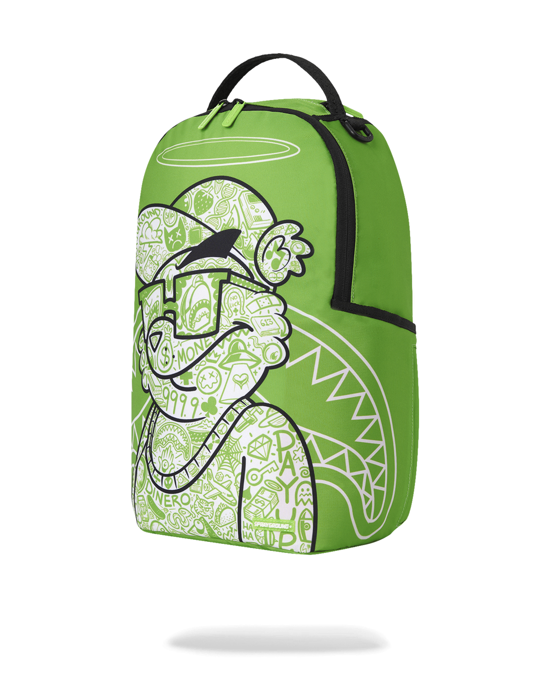 SPRAYGROUND® BACKPACK MONEY BEAR COLOR BLOCK DOODLE BACKPACK