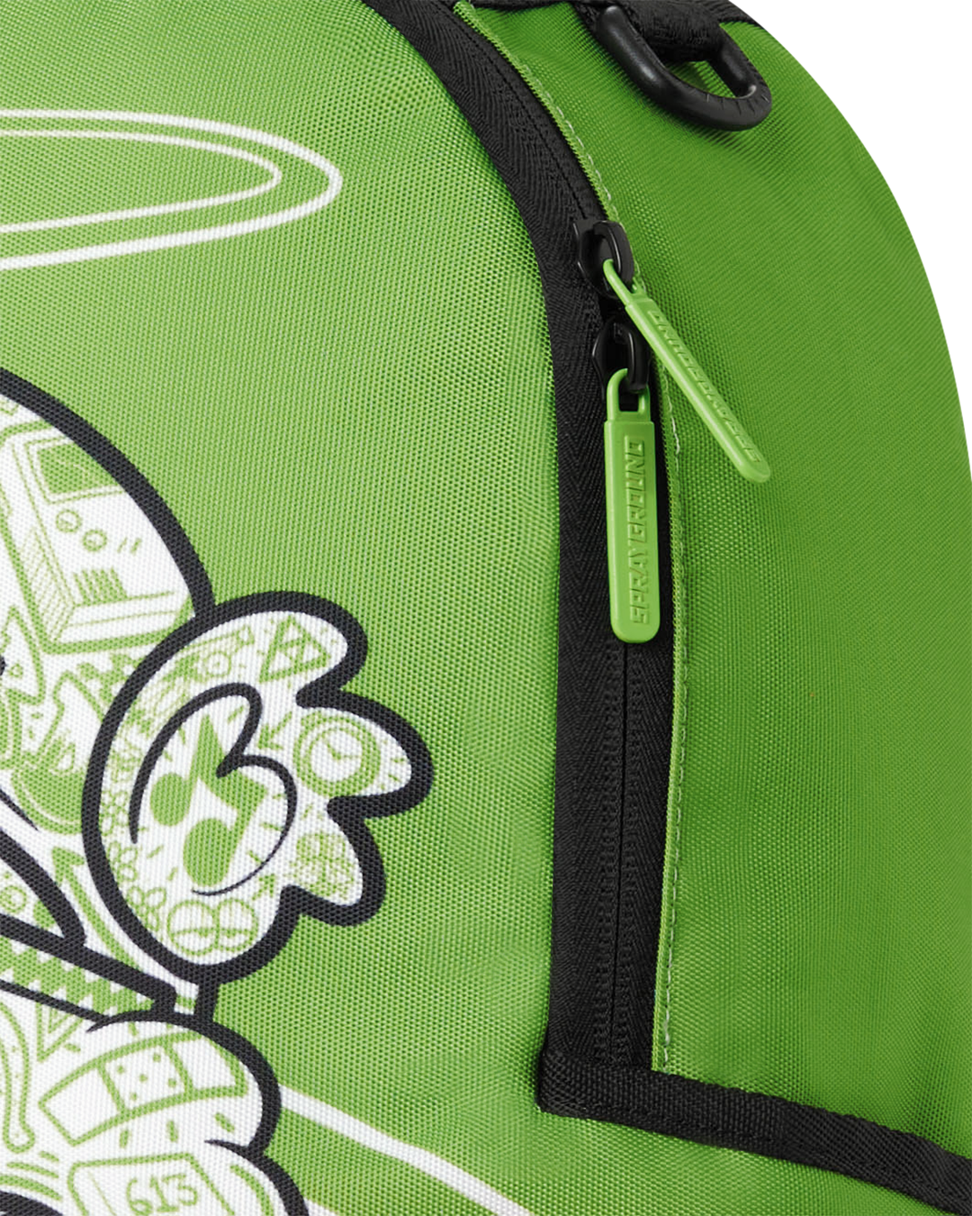 SPRAYGROUND® BACKPACK MONEY BEAR COLOR BLOCK DOODLE BACKPACK