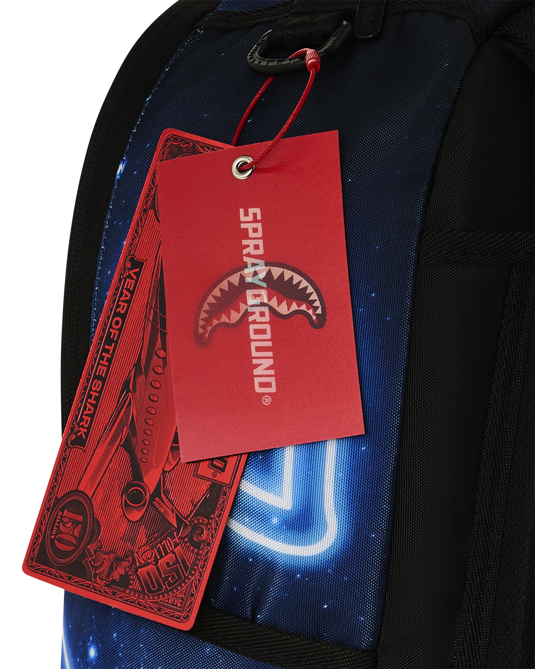 SPRAYGROUND® BACKPACK SHARK CENTRAL NEON NEBULA BACKPACK