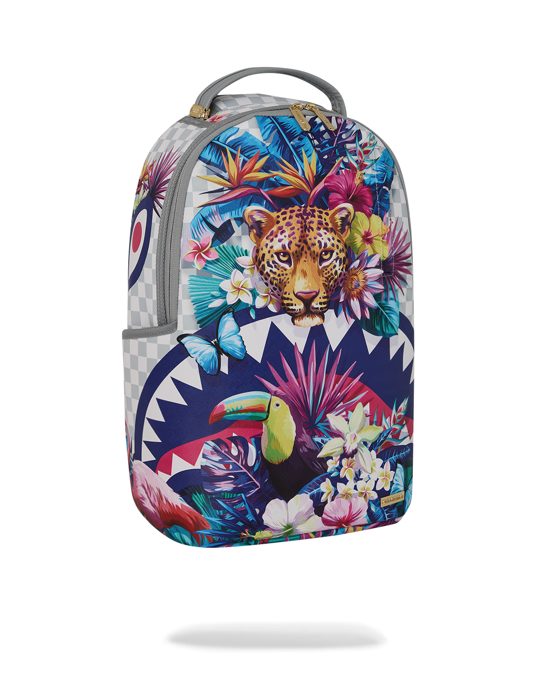 SPRAYGROUND® BACKPACK FLOWERING JUNGLE SHARK BACKPACK