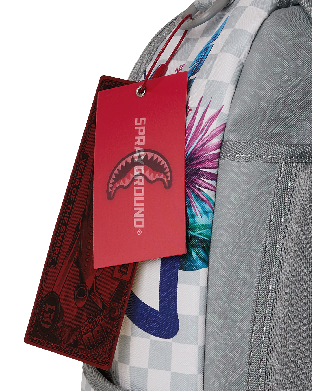 SPRAYGROUND® BACKPACK FLOWERING JUNGLE SHARK BACKPACK