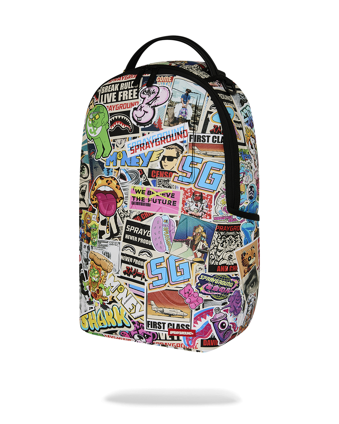 SPRAYGROUND® BACKPACK PUNK STICKER SHARK BACKPACK