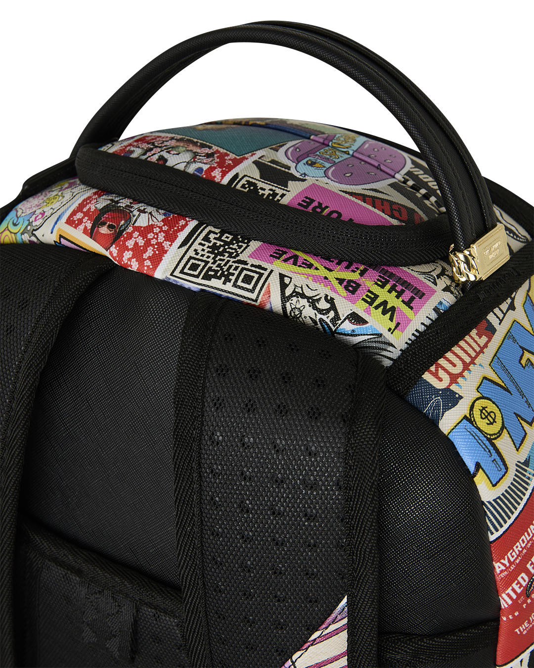 SPRAYGROUND® BACKPACK PUNK STICKER SHARK BACKPACK