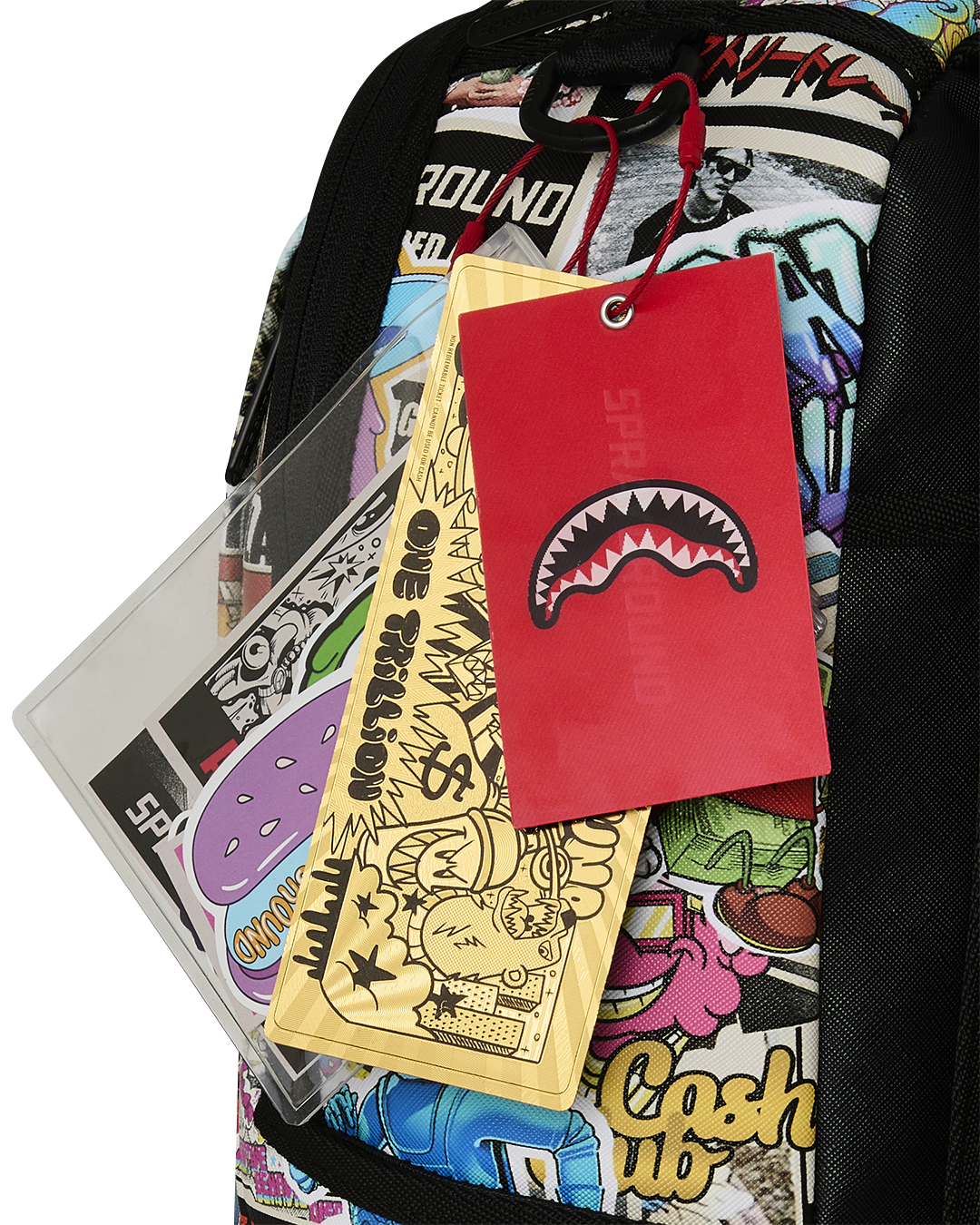 SPRAYGROUND® BACKPACK PUNK STICKER SHARK BACKPACK