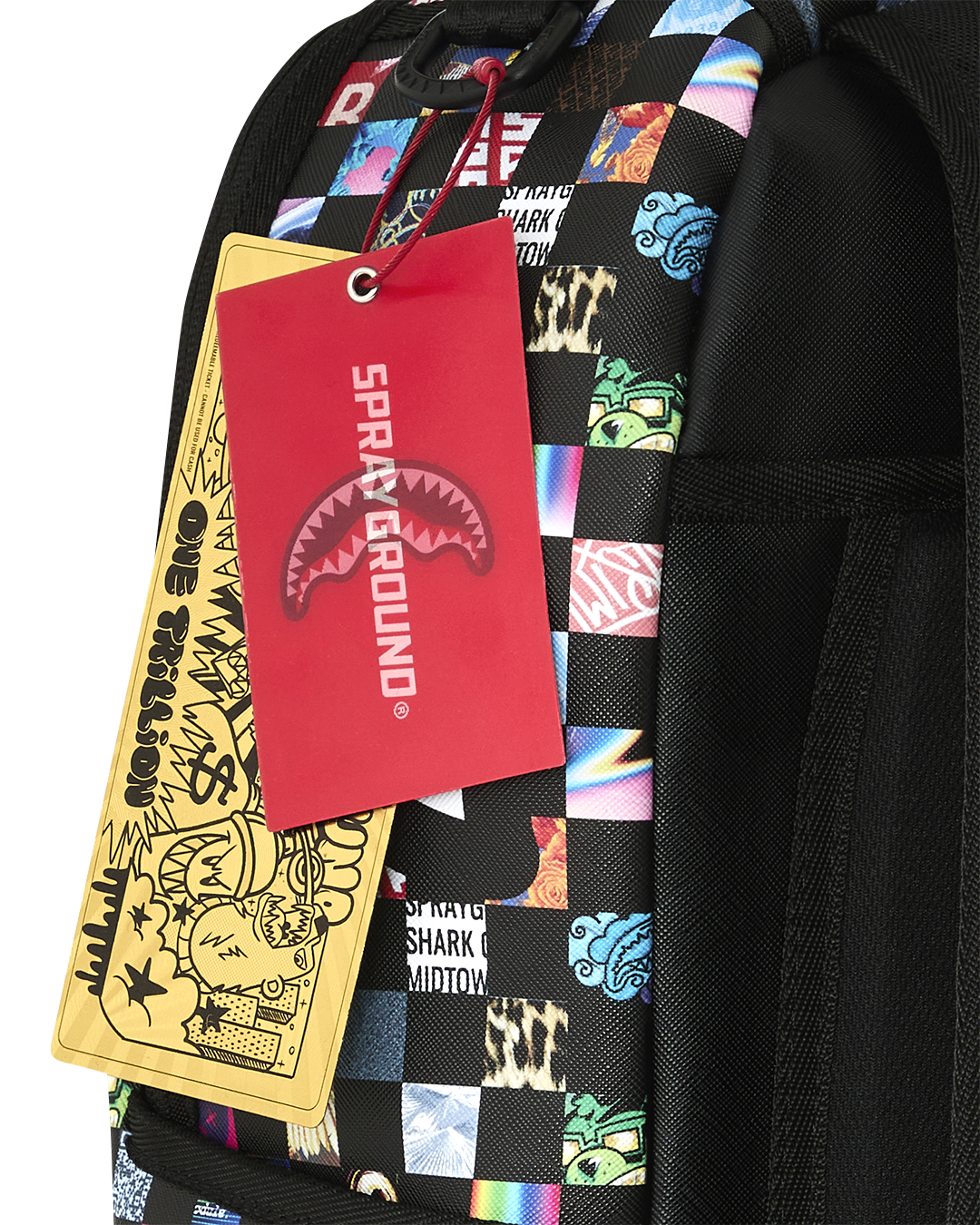 SPRAYGROUND® BACKPACK CRAZY CHECK BACKPACK