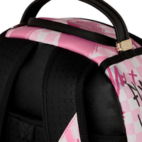 SPRAYGROUND® BACKPACK PINK SMOKE CHECK BACKPACK