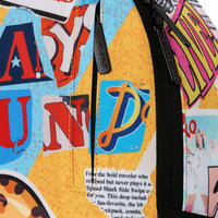 COLLAGE OF FUN BACKPACK
