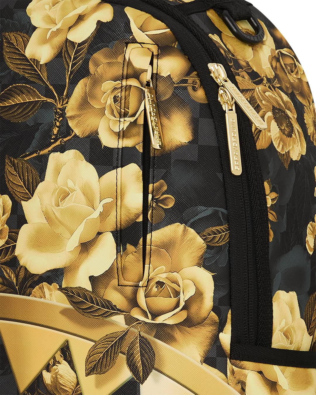 SPRAYGROUND® BACKPACK GOLD FLORAL REMIX BACKPACK