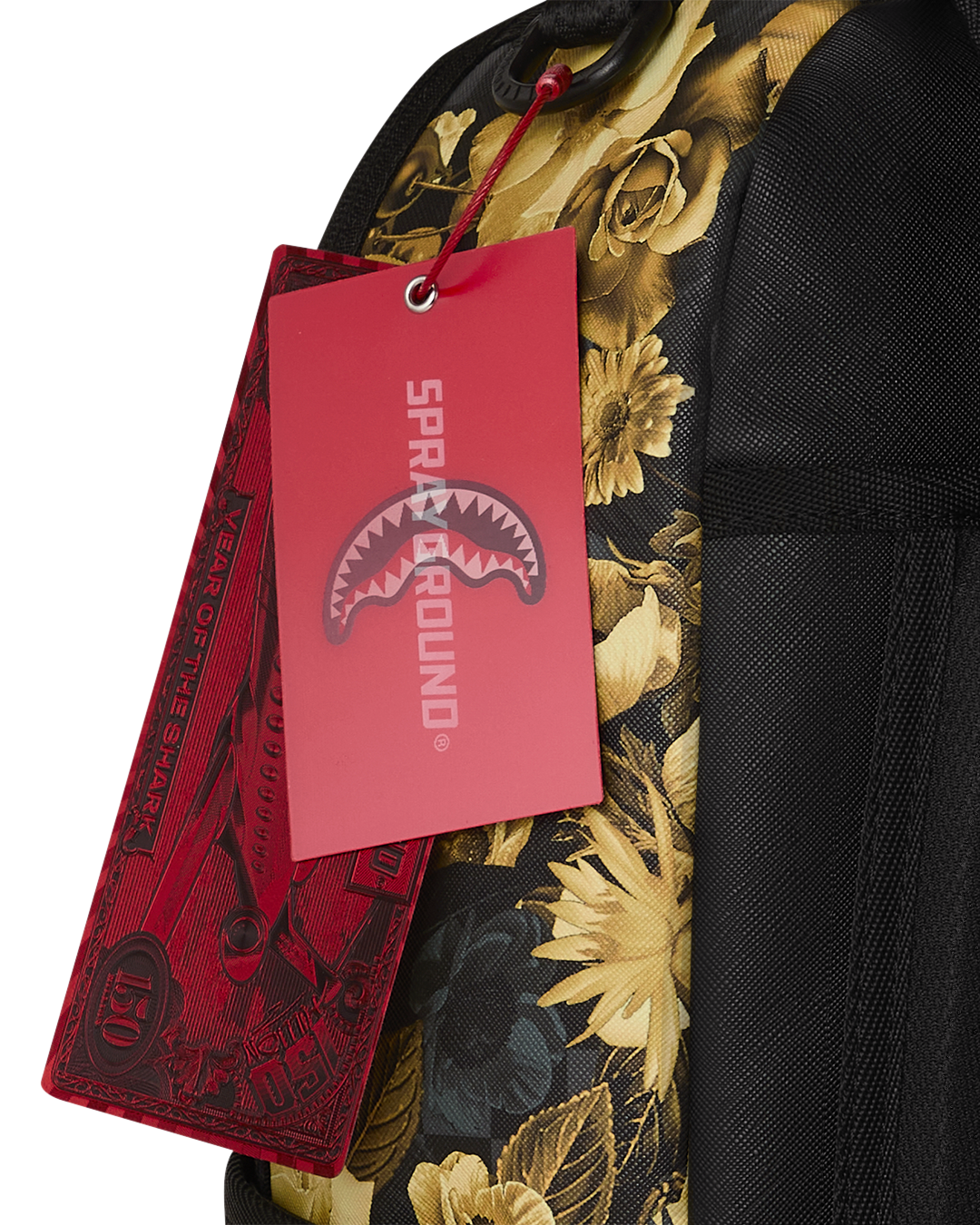 SPRAYGROUND® BACKPACK GOLD FLORAL REMIX BACKPACK