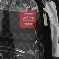 SPRAYGROUND® BACKPACK HIDDEN MESSAGE CLEAR BACKPACK