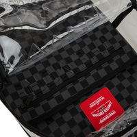 SPRAYGROUND® BACKPACK HIDDEN MESSAGE CLEAR BACKPACK