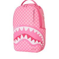 SPRAYGROUNDÂ® BACKPACK PINK NEW CHECK FACES BACKPACK