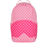 SPRAYGROUND® BACKPACK PINK SHARKS IN PARIS PATCH BACKPACK