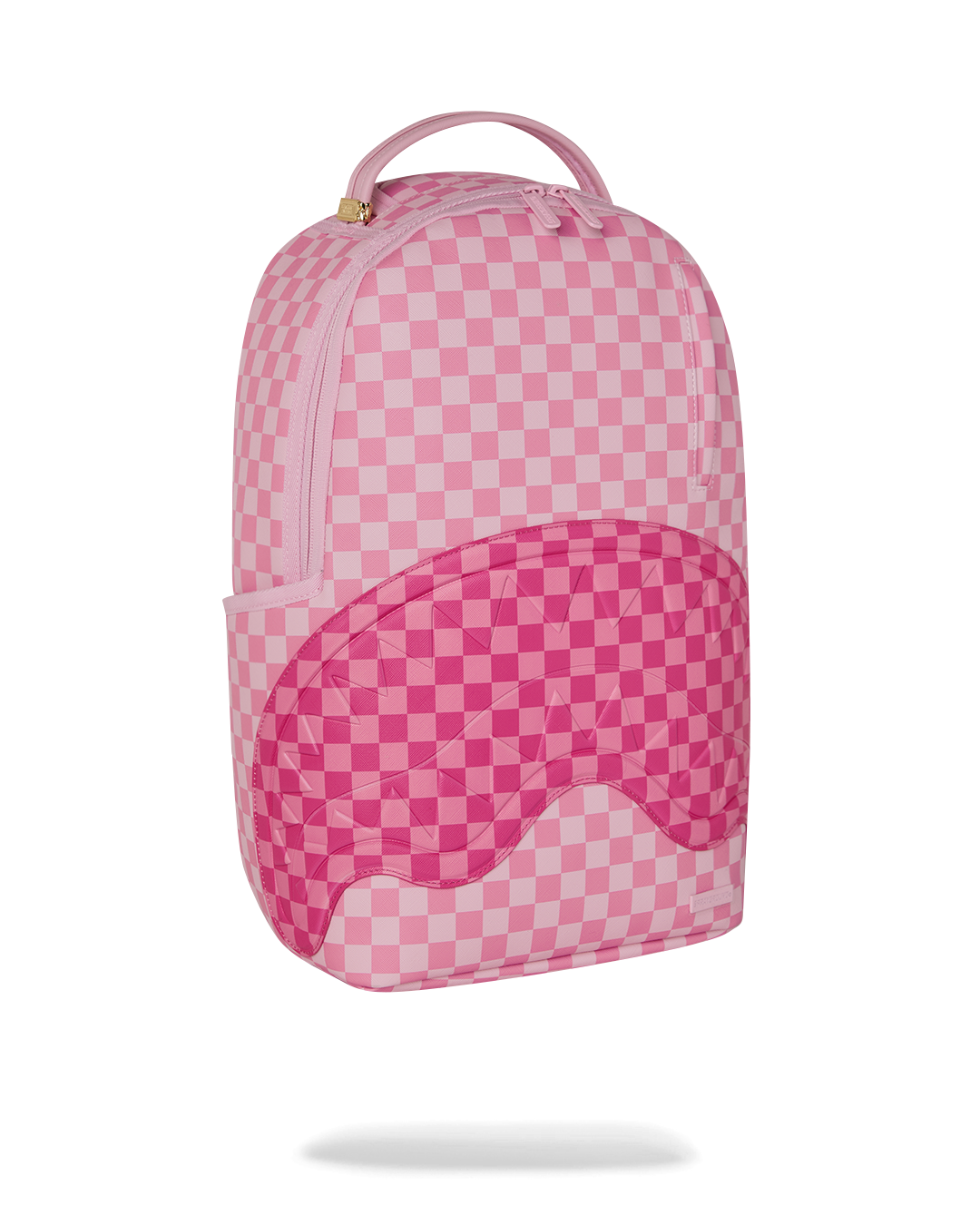 SPRAYGROUND® BACKPACK PINK SHARKS IN PARIS PATCH BACKPACK