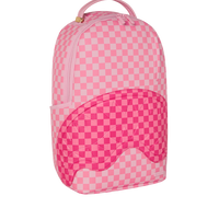 SPRAYGROUND® BACKPACK PINK SHARKS IN PARIS PATCH BACKPACK