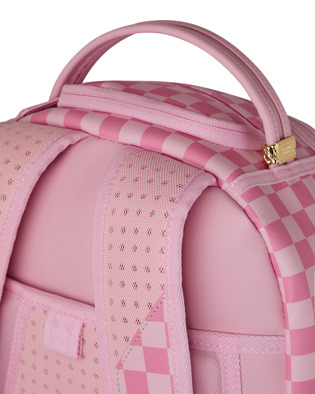 SPRAYGROUND® BACKPACK PINK SHARKS IN PARIS PATCH BACKPACK