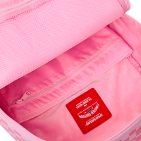 SPRAYGROUND® BACKPACK PINK SHARKS IN PARIS PATCH BACKPACK