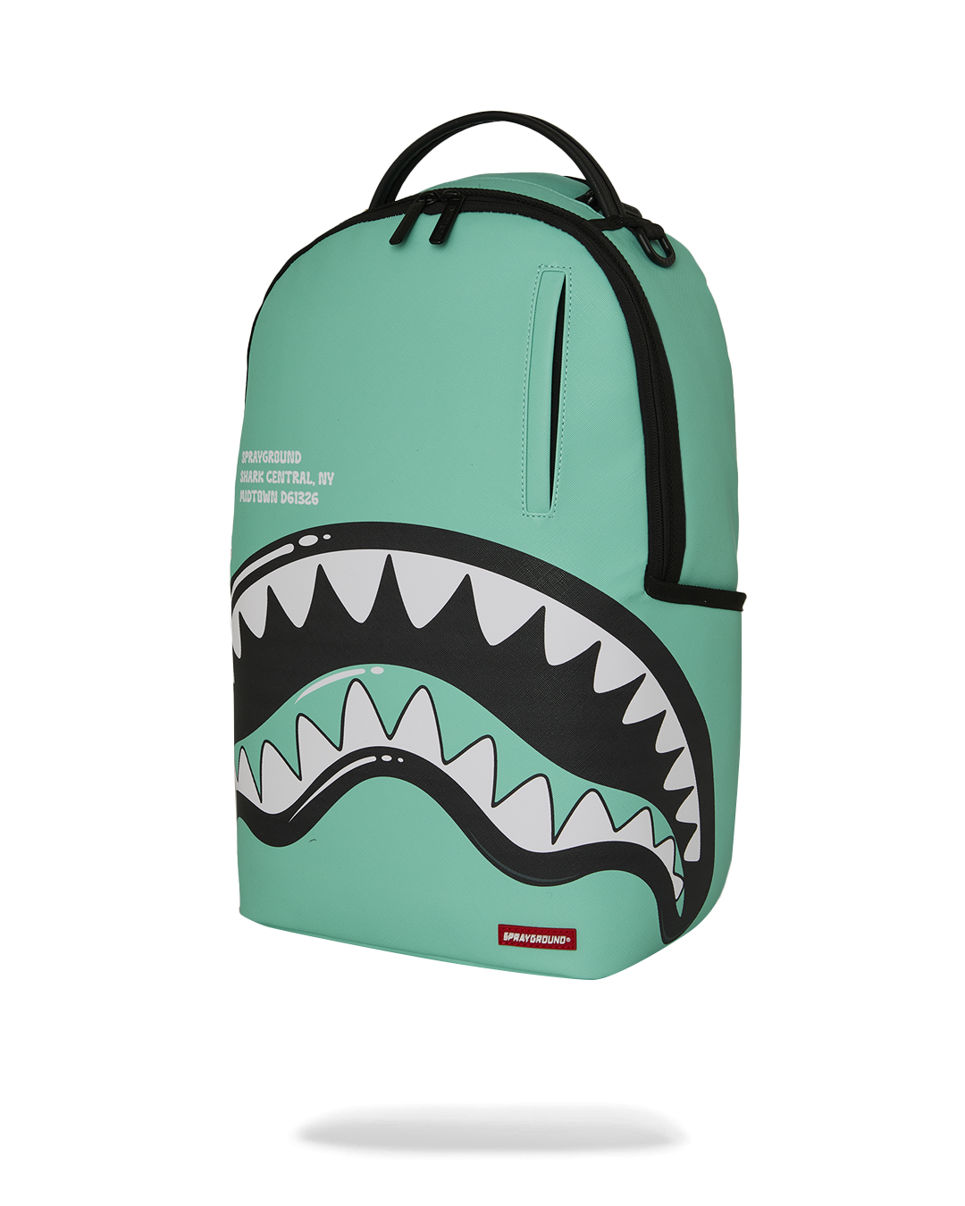 SPRAYGROUND® BACKPACK SHARK CENTRAL BUBBLY LIGHT BLUE BACKPACK