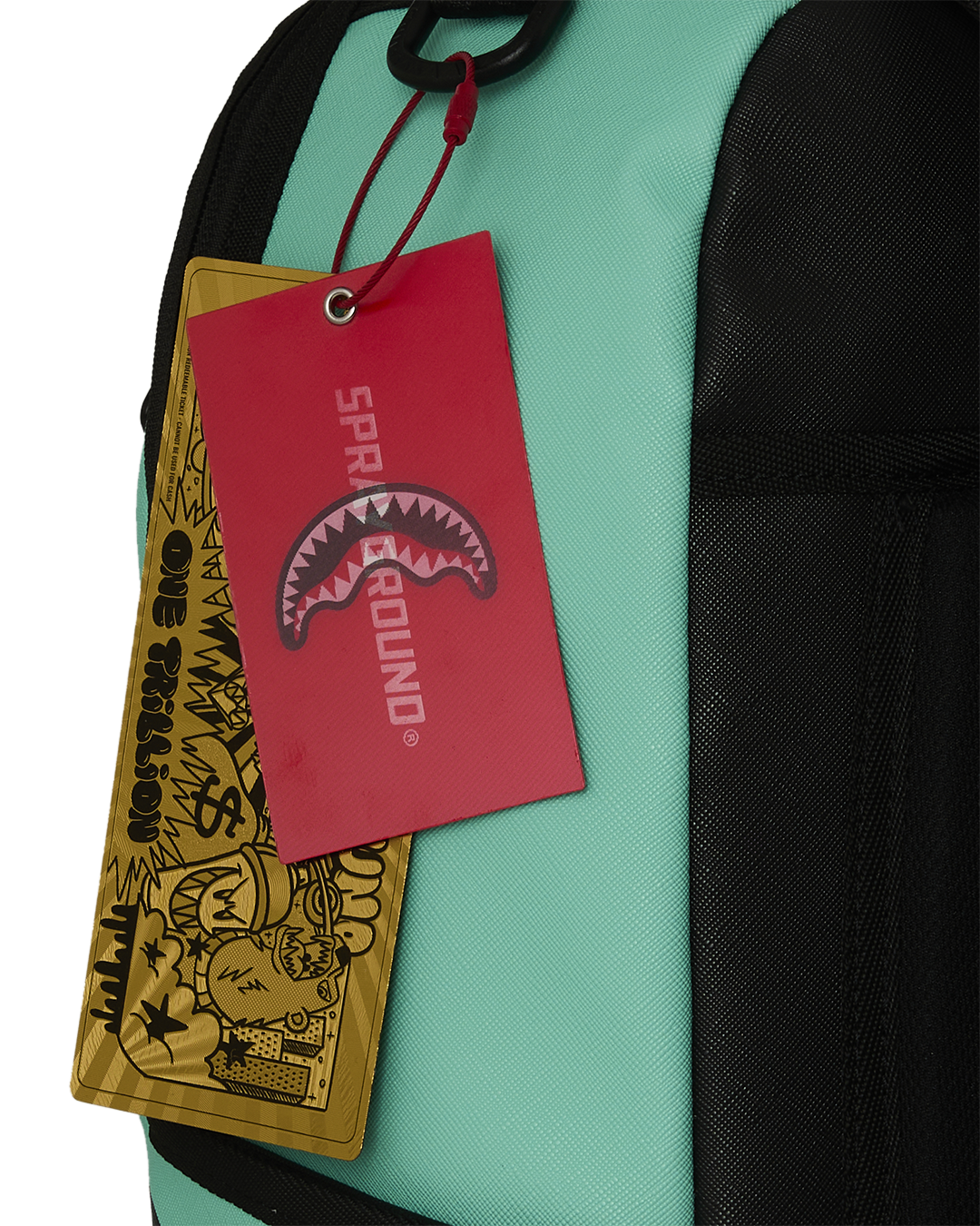 SPRAYGROUND® BACKPACK SHARK CENTRAL BUBBLY LIGHT BLUE BACKPACK