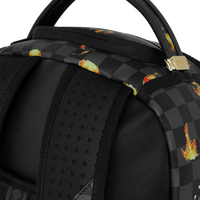 SPRAYGROUND® BACKPACK SCRIBBLE FIRE CHECK BACKPACK