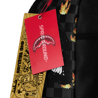 SPRAYGROUND® BACKPACK SCRIBBLE FIRE CHECK BACKPACK