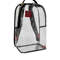 SPRAYGROUND® BACKPACK EMBOSSED GRAFF FULLY CLEAR BACKPACK