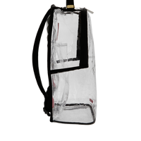 SPRAYGROUND® BACKPACK EMBOSSED GRAFF FULLY CLEAR BACKPACK