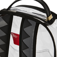 SPRAYGROUND® BACKPACK EMBOSSED GRAFF FULLY CLEAR BACKPACK
