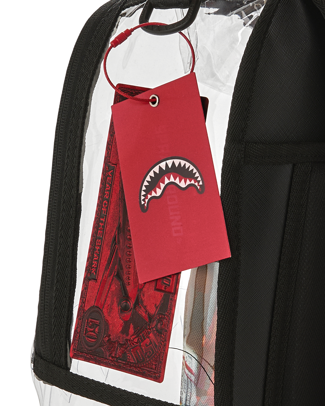 SPRAYGROUND® BACKPACK FULL OF CASH CLEAR BACKPACK
