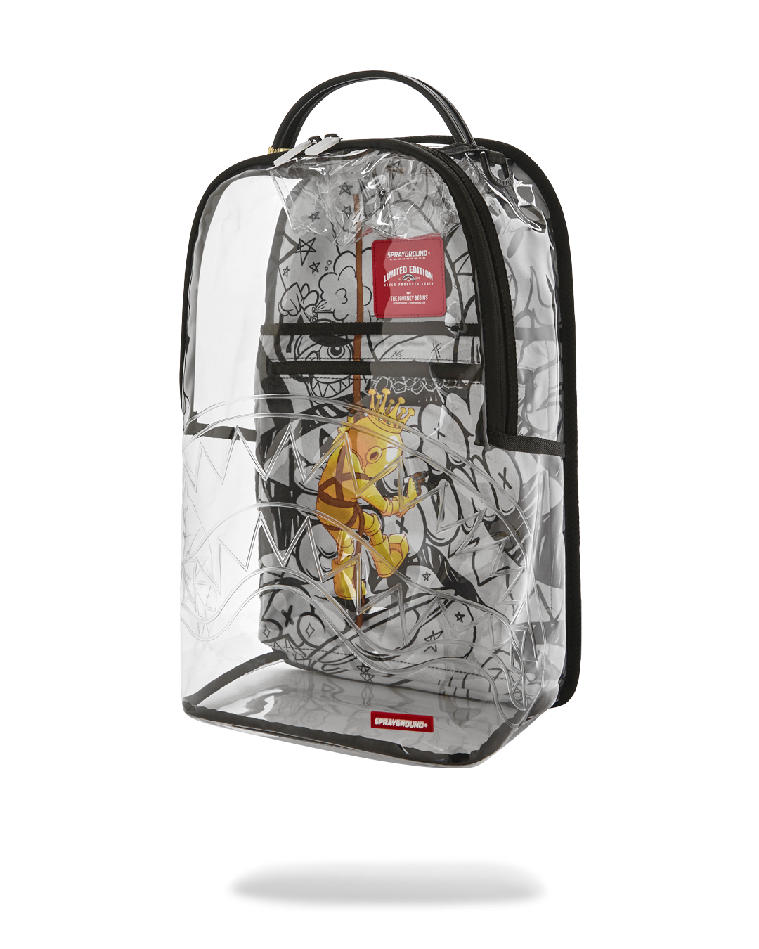 SPRAYGROUND® BACKPACK ASTROMANE DOODLE CLEAR BACKPACK