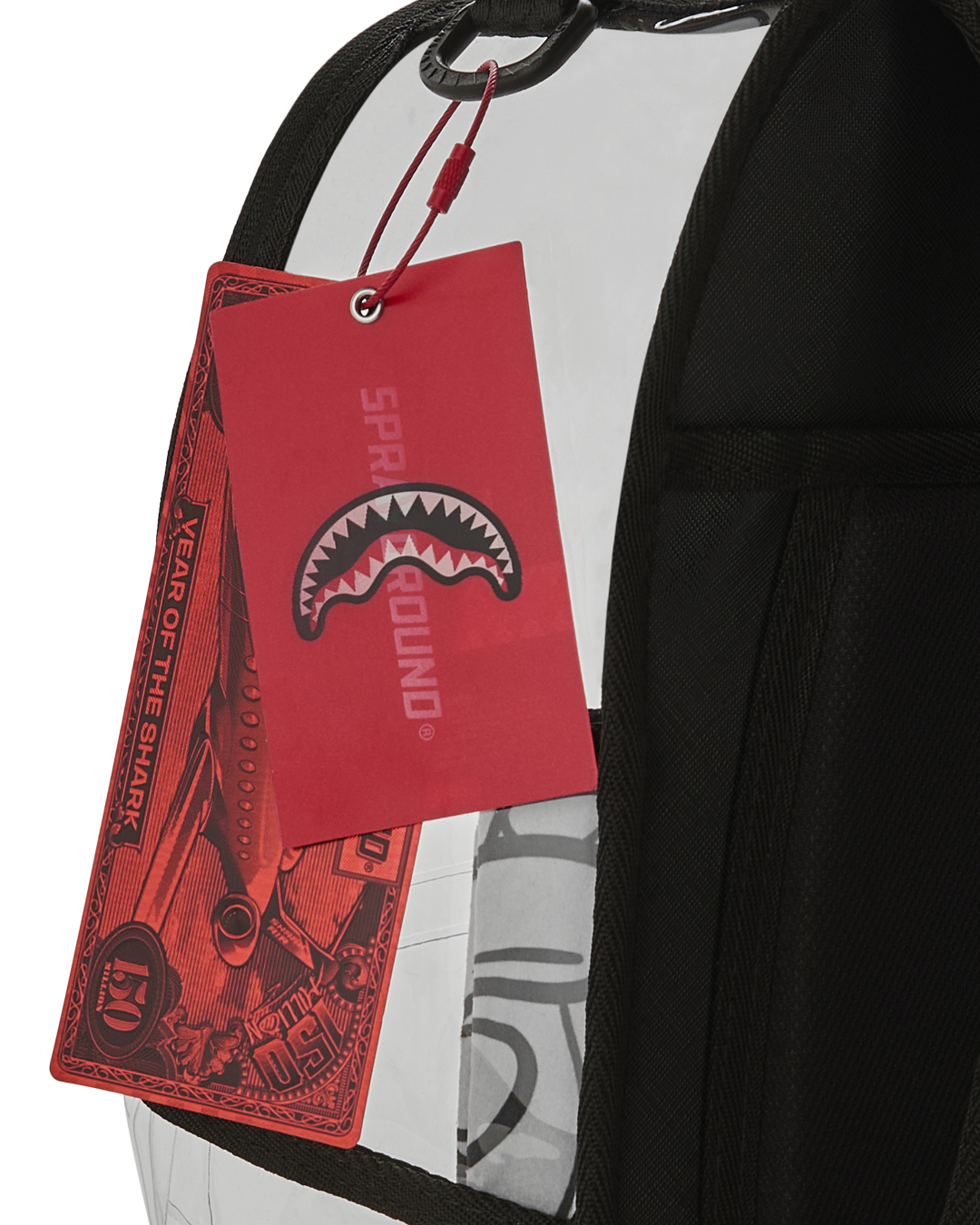 SPRAYGROUND® BACKPACK ASTROMANE DOODLE CLEAR BACKPACK