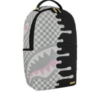 SPRAYGROUND® BACKPACK CREAM CHECK SIDE DRIP BACKPACK