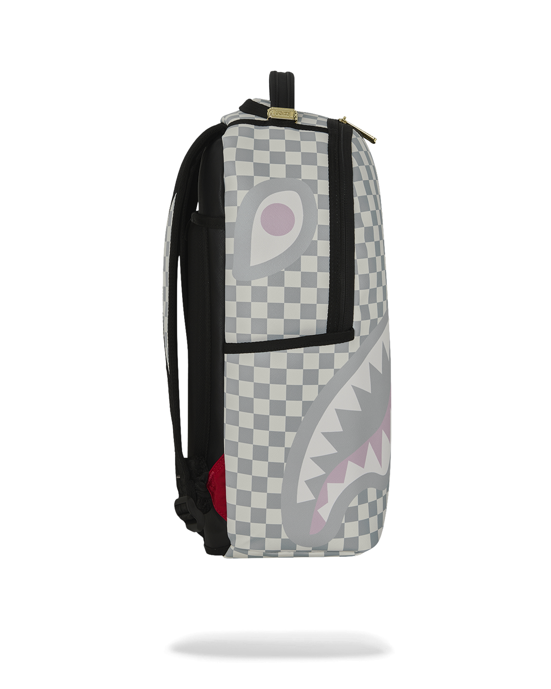 SPRAYGROUND® BACKPACK CREAM CHECK SIDE DRIP BACKPACK