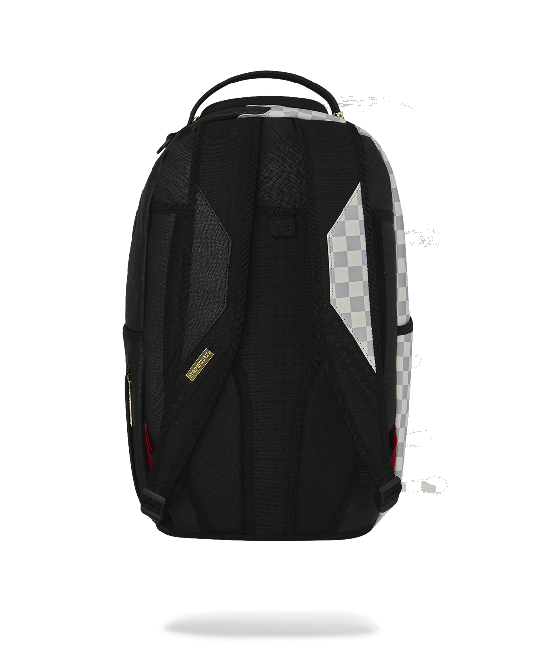 SPRAYGROUND® BACKPACK CREAM CHECK SIDE DRIP BACKPACK